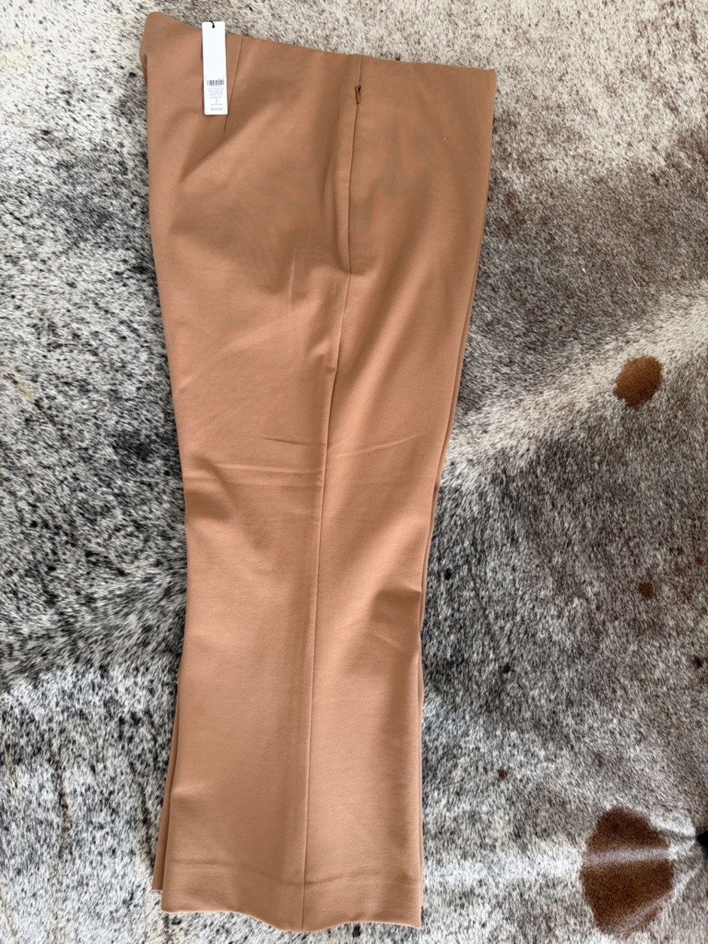 NWT Chico's Slim Crop Flare Pants in Caramel Apple